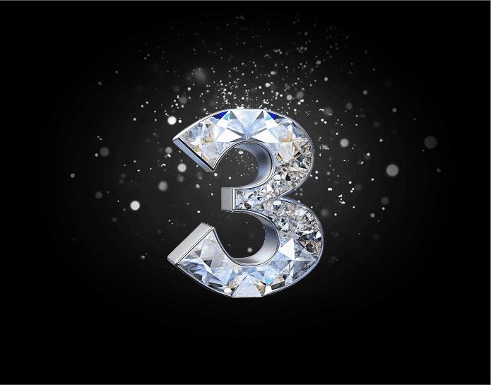 three